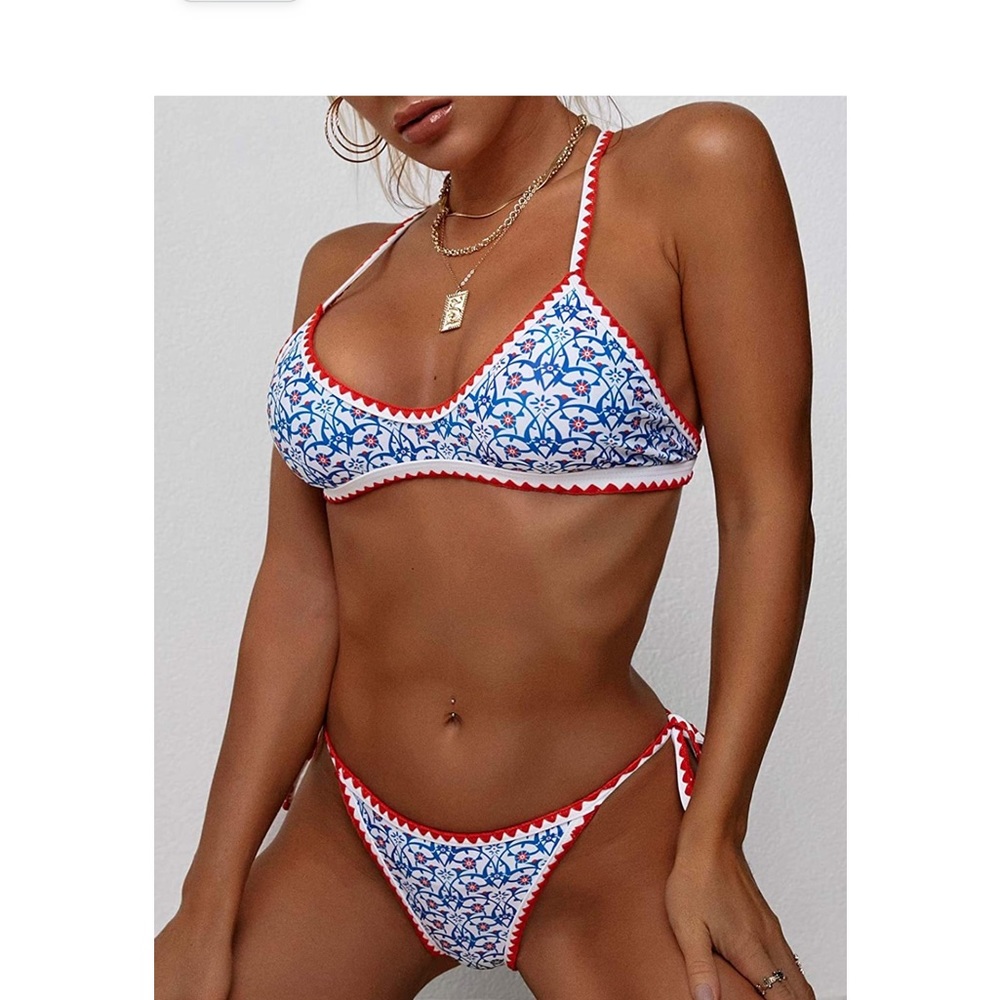NWT Zaful Boho Triangle Bikini 🇺🇸